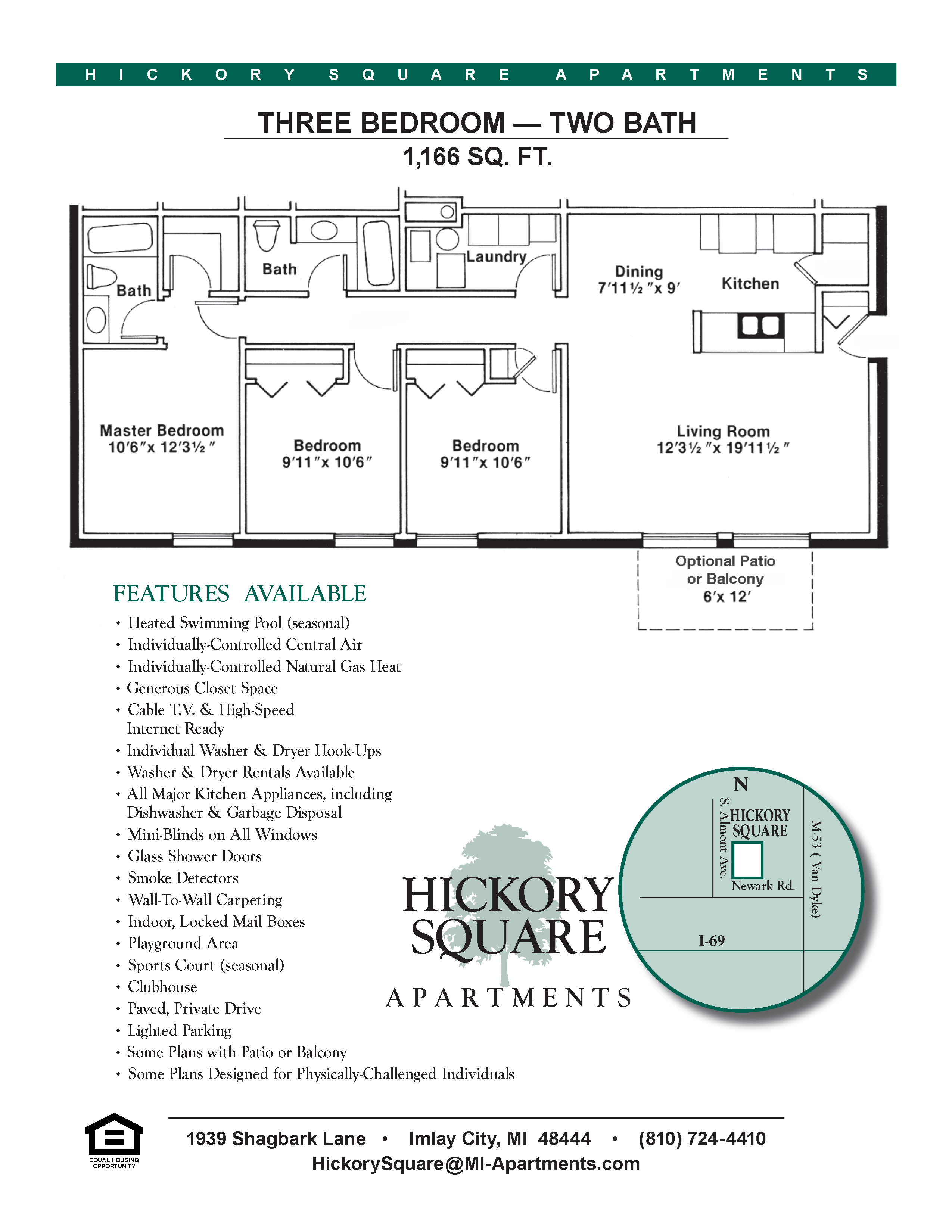 Hickory Square Apartments eBrochure